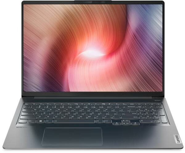 Ноутбук/ Lenovo IdeaPad 5 Pro 16ARH7 16(2560x1600 IPS)/AMD Ryzen 7 6800HS(3.2Ghz)/16384Mb/512SSDGb/noDVD/Int:AMD Radeon/Cam/BT/WiFi/75WHr/war 1y/1.9kg