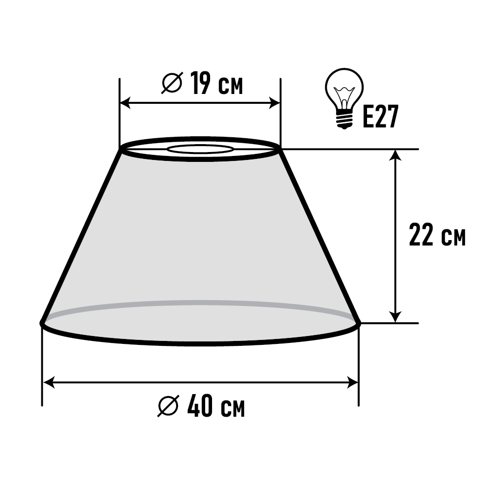 Светпромъ А23329 Абажур - фотография № 1