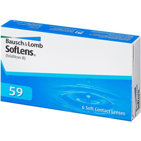 Контактные линзы BAUSCH & LOMB SofLens 59 6pk (-1.25/8.6/14.2)