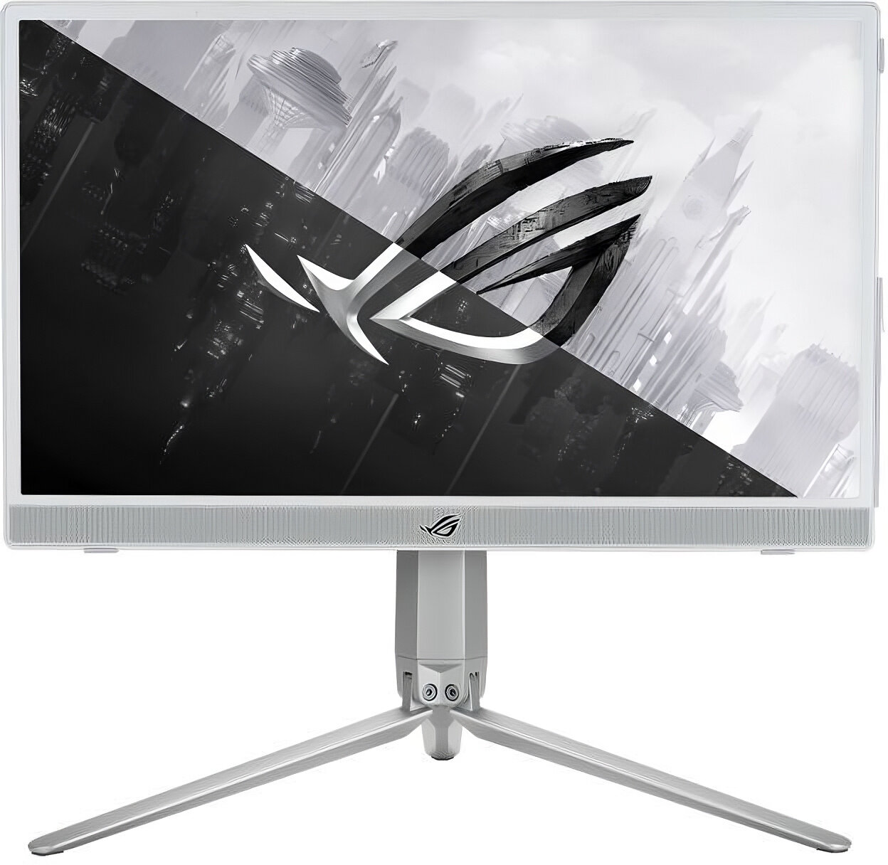 ASUS Монитор Asus 15.6" ROG Strix XG16AHP-W белый IPS 3ms 16:9 HDMI M/M матовая HAS Piv 800:1 300cd 178гр/178гр 1920x1080 144Hz G-Sync DP FHD USB 1.6кг 90LM06ID-B02170