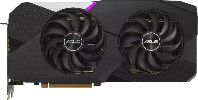 Видеокарта Asus DUAL-RX6700XT-O12G 12288 МБ RET