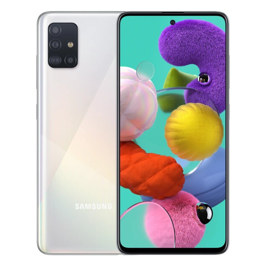 Смартфон Samsung (A515F) Galaxy A51 128Gb Белый