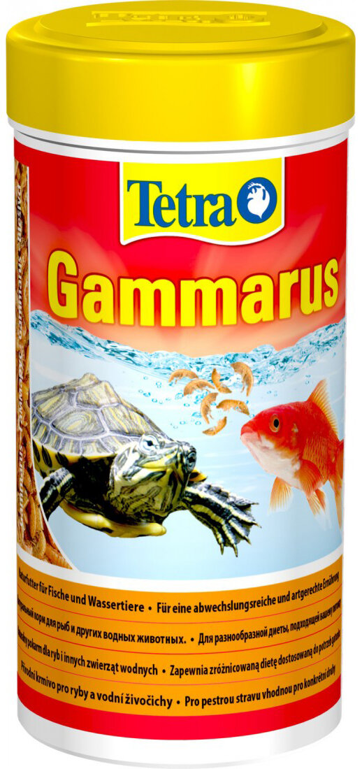 Tetra корм для водных черепах Gammarus, 1 л