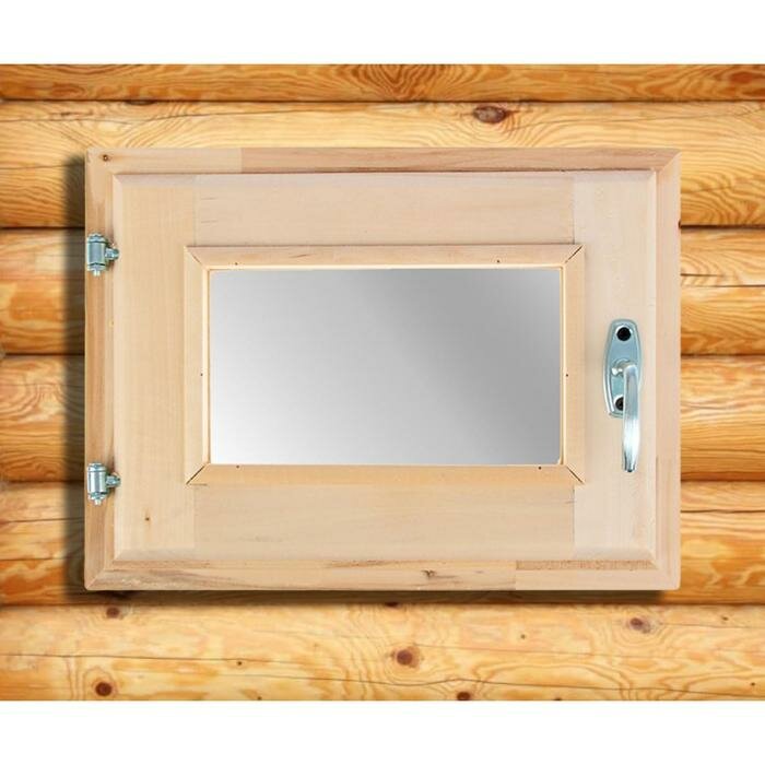 Окно, 50×60см, двойное стекло липа