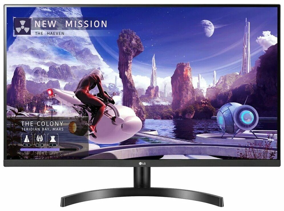 LG Монитор 31.5 LG 32QN600-B 2560x1440, черный (2xHDMI, DP)