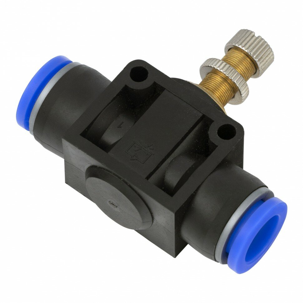 фото Кран игольчатый 12 мм, пластик