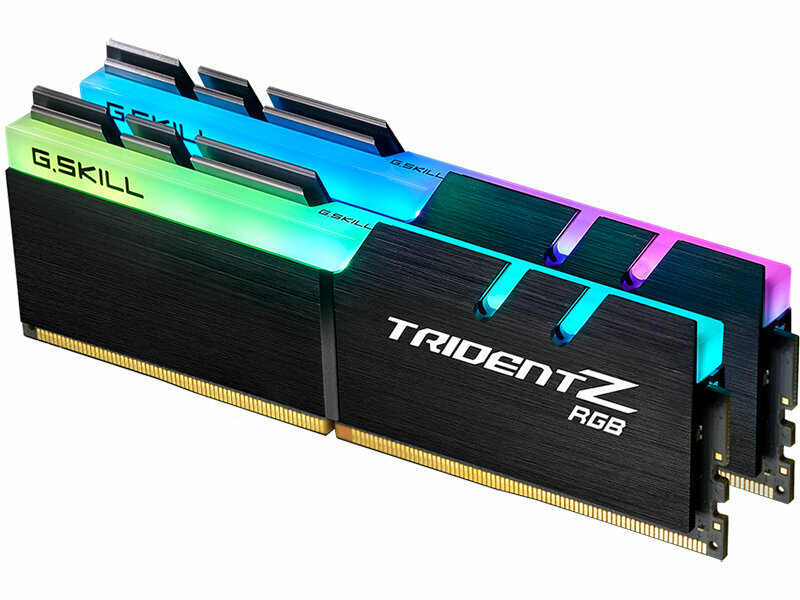 Модуль памяти G.Skill Trident Z RGB DDR4 4000MHz PC-32000 CL19 - 32Gb KIT (2x16Gb) F4-4000C19D-32GTZR