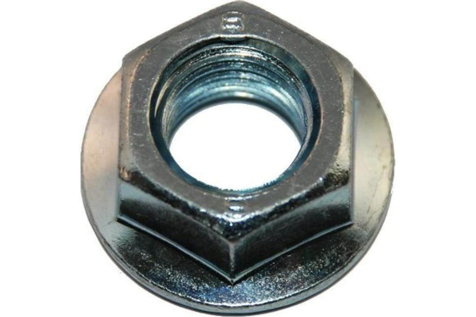 фото Самостопорящаяся гайка с фланцем Метизный двор M8 DIN 6923. 5 шт. 4607173902825