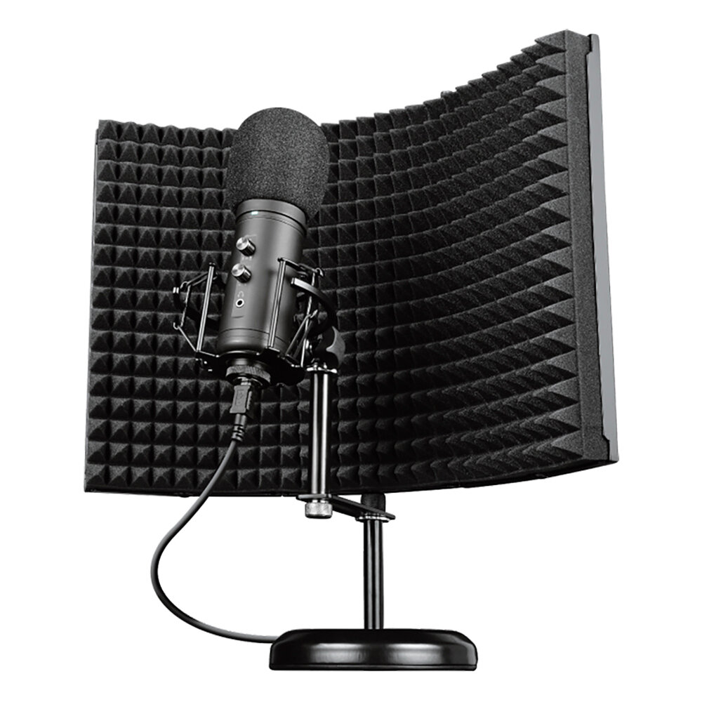 Микрофон Trust GXT 259 Rudox Studio Microphone с поп-фильтром чёрный