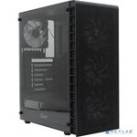 Powercase Корпус Powercase Mistral Z4C Mesh ARGB, Tempered Glass, 4x 120mm ARGB fan, fans controller & remote, black, ATX (CMIZ4C-A4) чёрный - изображение