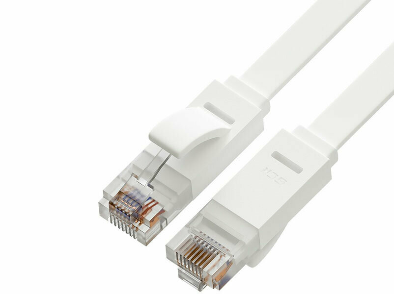 Сетевой кабель GCR PROF UTP 30AWG cat.6 20m White GCR-51792