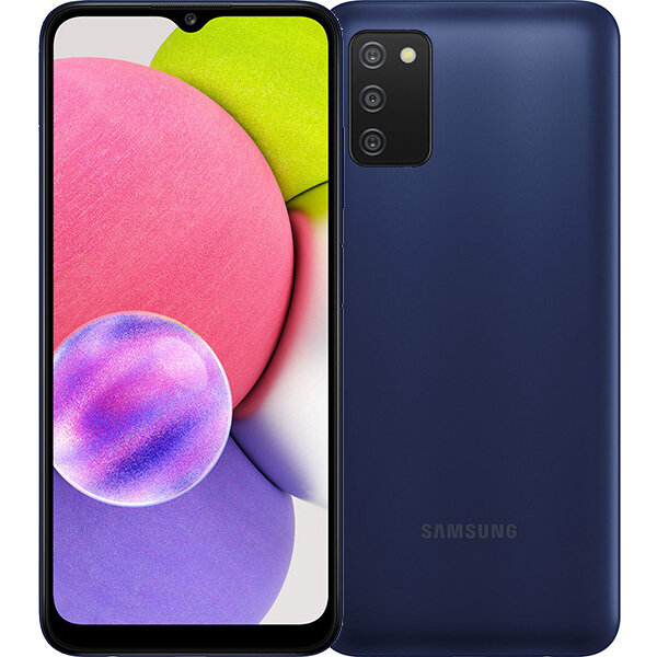 Смартфон Samsung Galaxy A03S 4 64Gb Global Blue