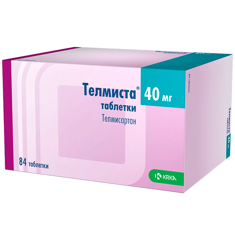 Телмиста таб.40мг №84