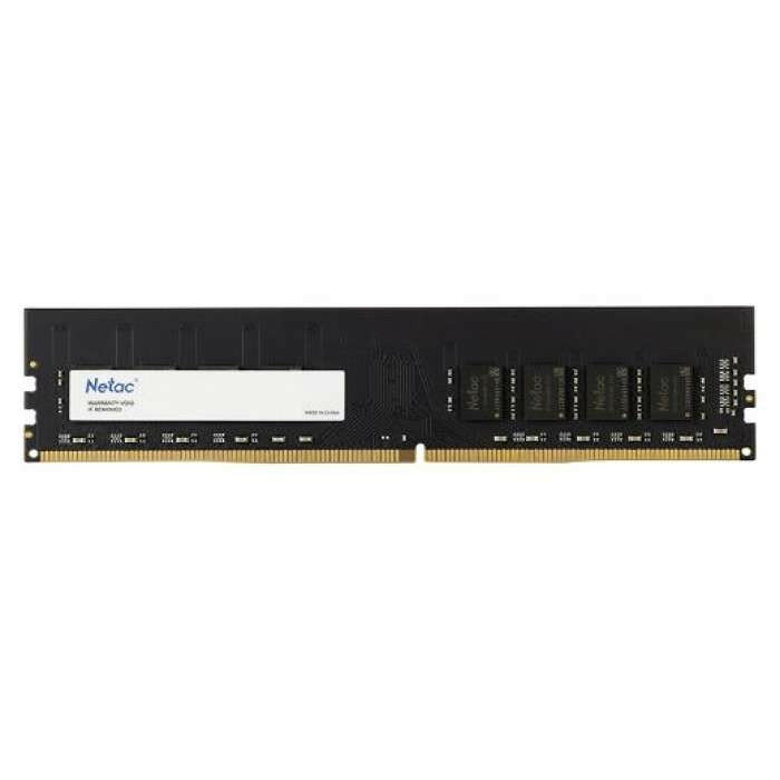 Оперативная память Netac Basic 4GB DDR4-2666 (PC4-21300) C19 19-19-19-43 1.2V Memory module