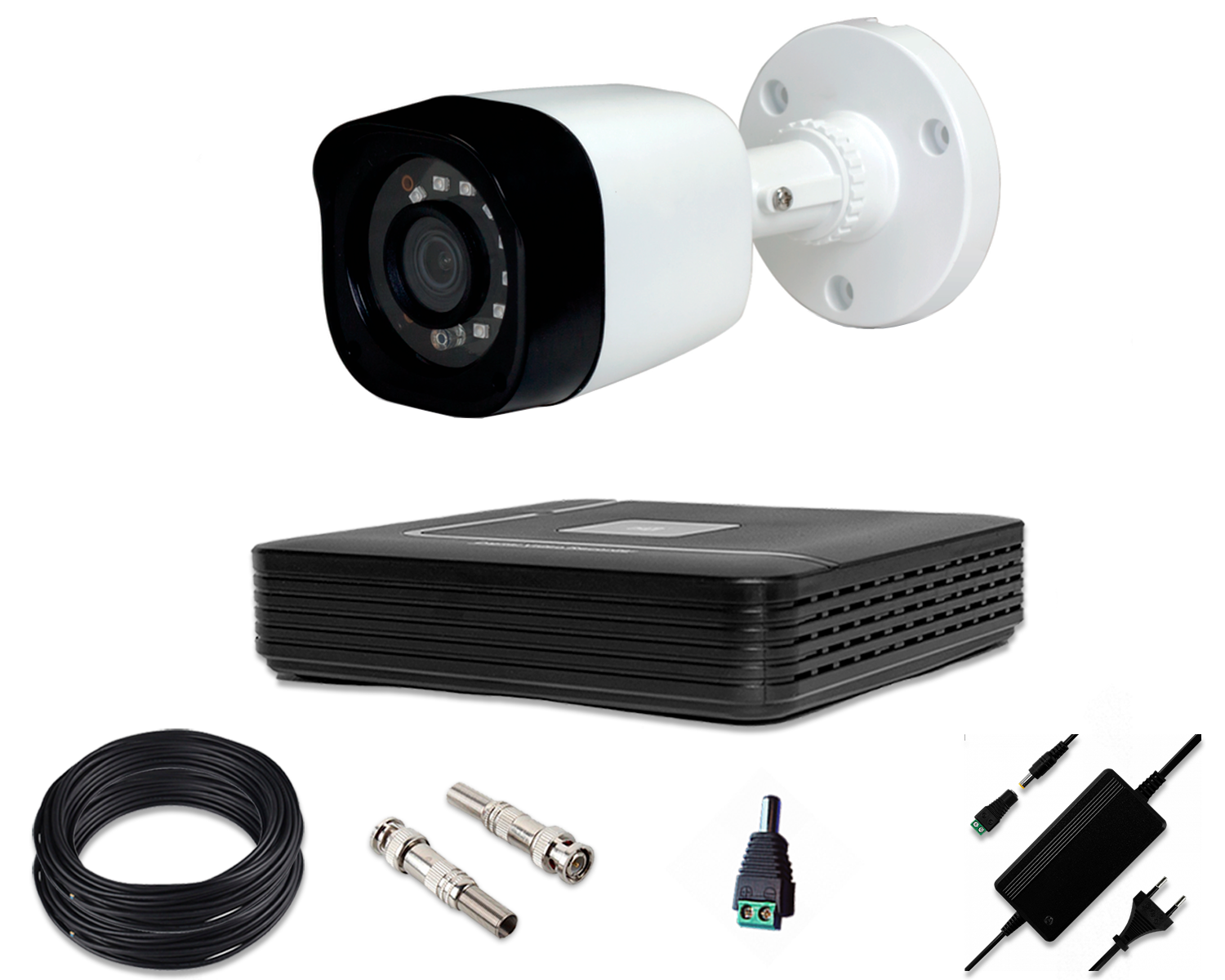Камера видеонаблюдения комплект 1шт 2MP ST-KIT-A12HD-L