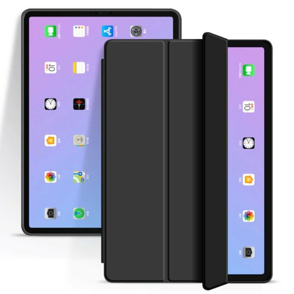 Чехол Smart Case Slim Design GOOJODOQ для iPad Pro 11 (2022 2021 2020) (черный)