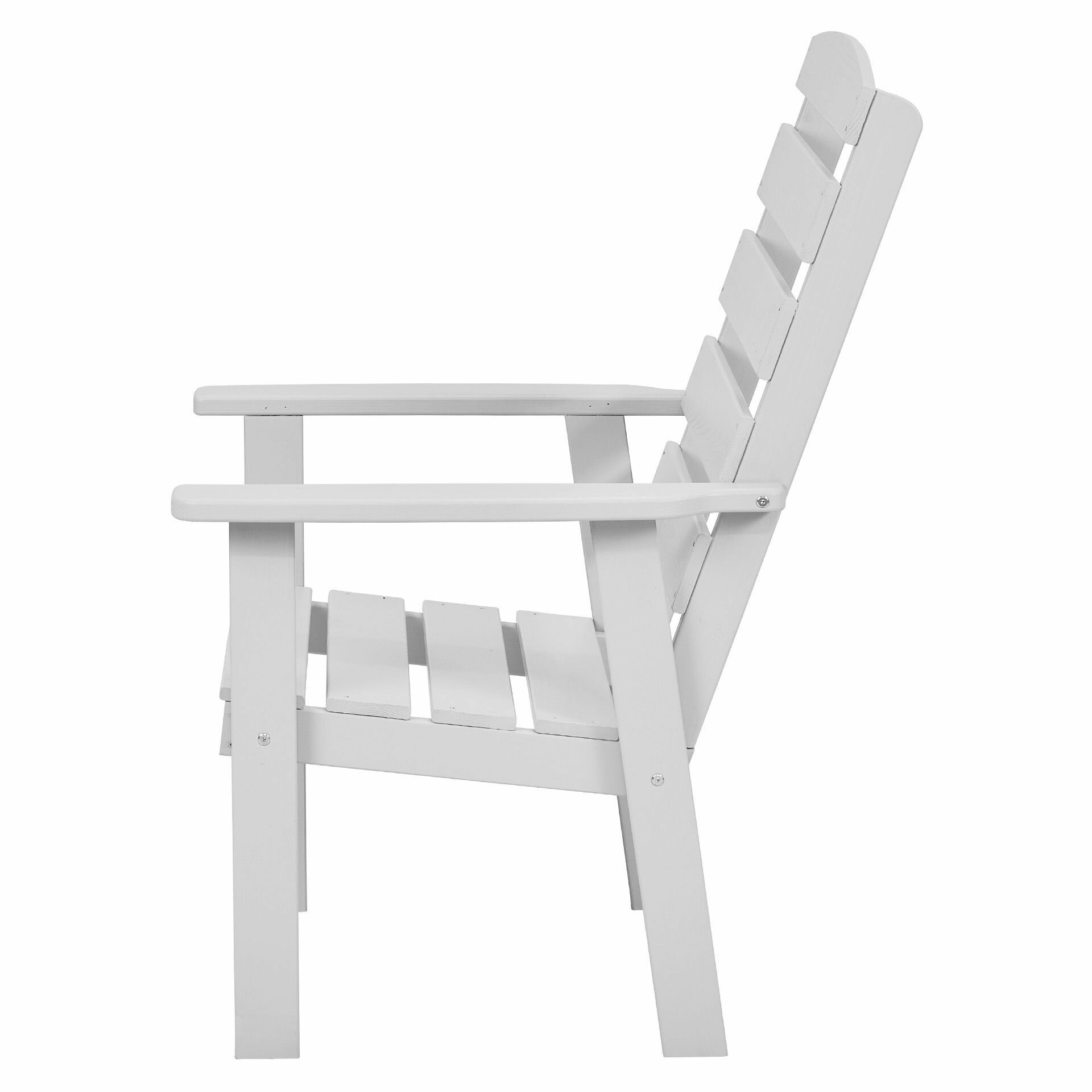 Кресло деревянное для сада и дачи с высокой спинкой, фрозо - фотография № 11