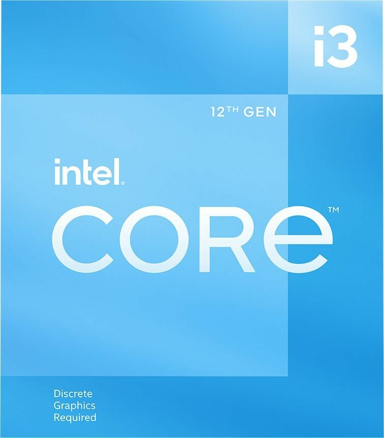 Процессор Intel Core i3 12100F S1700 OEM (CM8071504651013 S RL63)