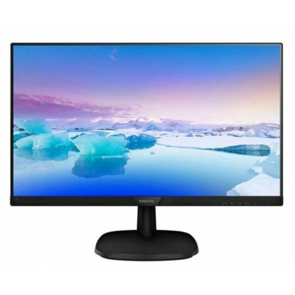 Монитор Philips 27 273V7QDAB (00/01) черный IPS LED 5ms 16:9 DVI HDMI матовая 10000000:1 250cd 178гр/178гр 1920x1080 D-Sub FHD 5.1кг