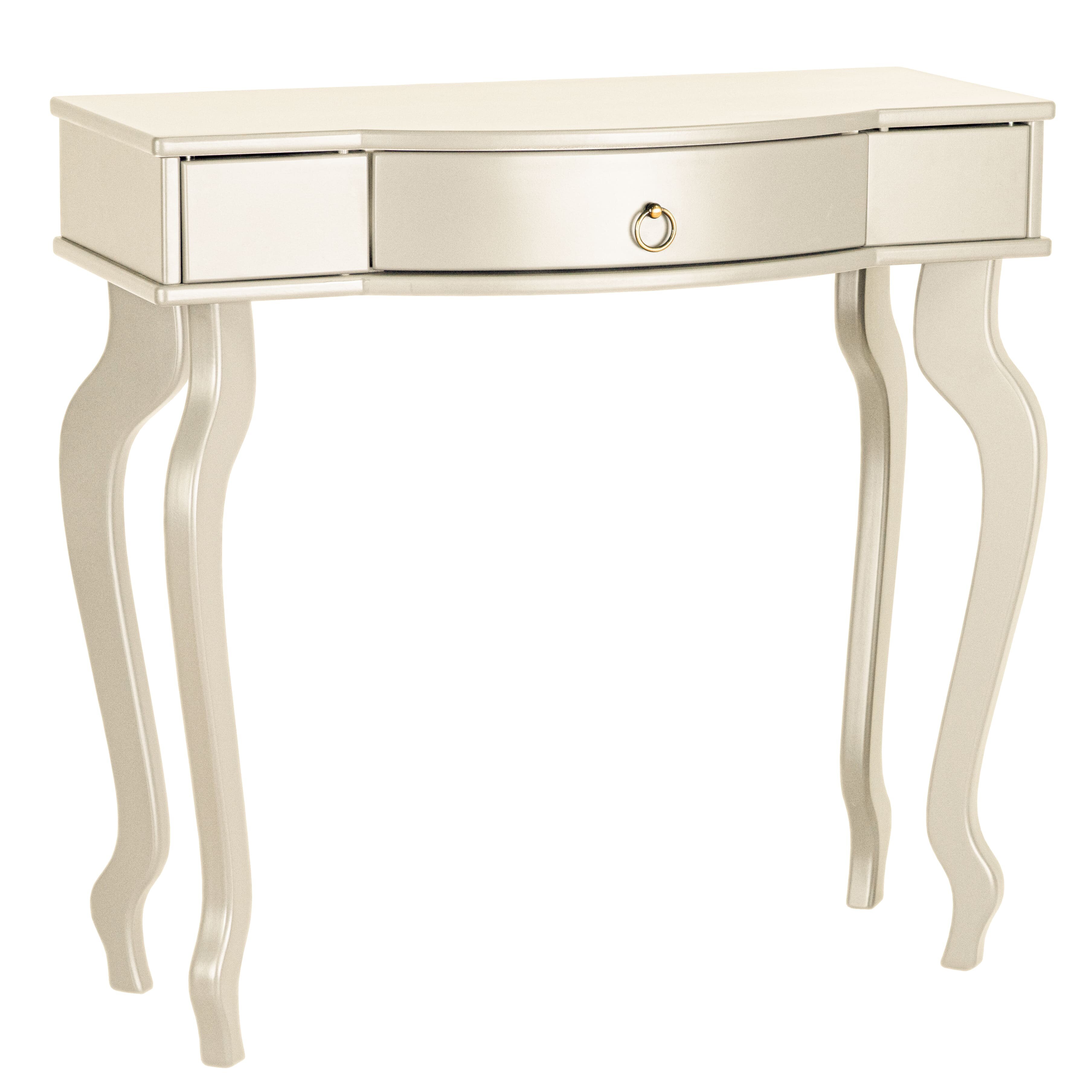 Консольный столик с ящиком PASSO FANT, слоновая кость - фотография № 1