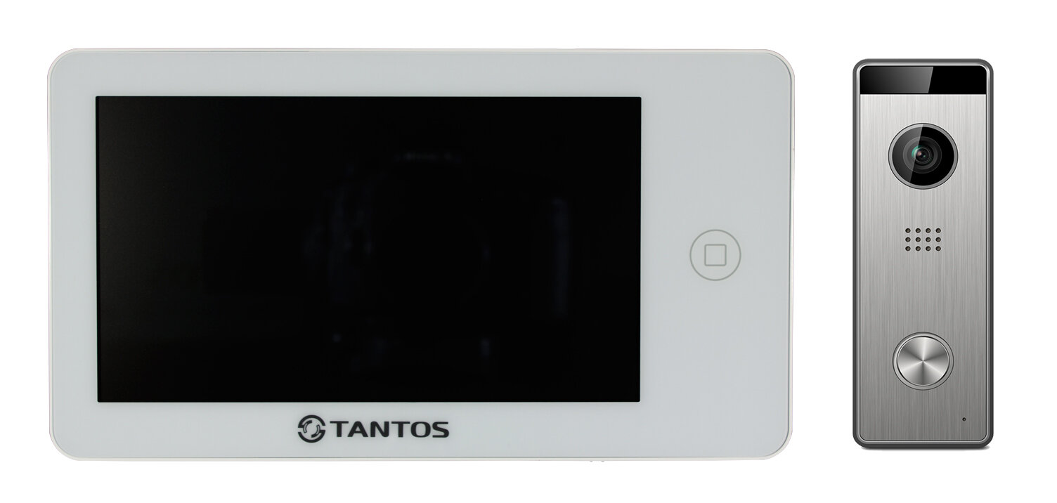 Tantos NEO (белый) HD и Triniti HD (комплект многофункционального домофона HD 7")