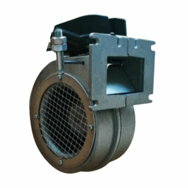 Радиальный вентилятор улитка с заслонкой BDRAS-B 140-60, центробежный, 485 м3/час, 230 В, 138 Вт, BVN, алюминиевый корпус - фотография № 2
