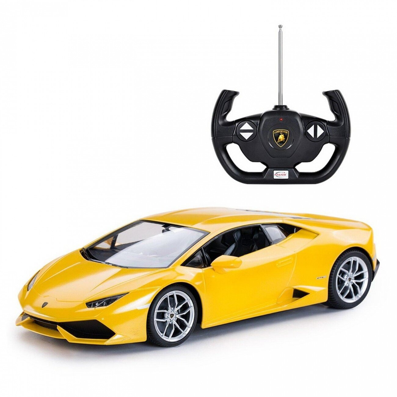 Машина р/у 1:14 Lamborghini HURACAN LP 610-4 желтый Rastar 70860Y