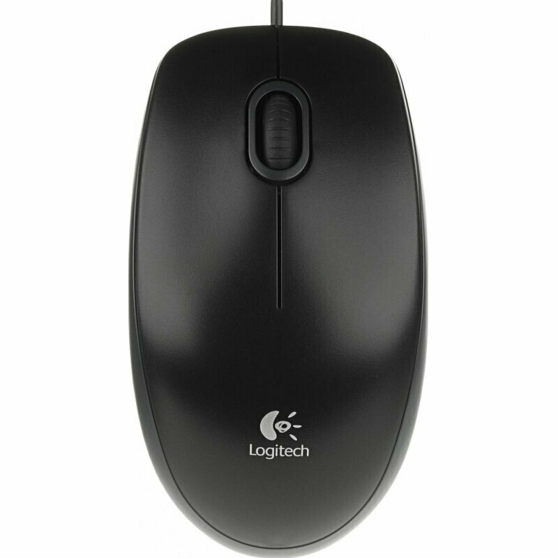 Мышь компьютерная Logitech B100 for Business White (910-003360), 1424742