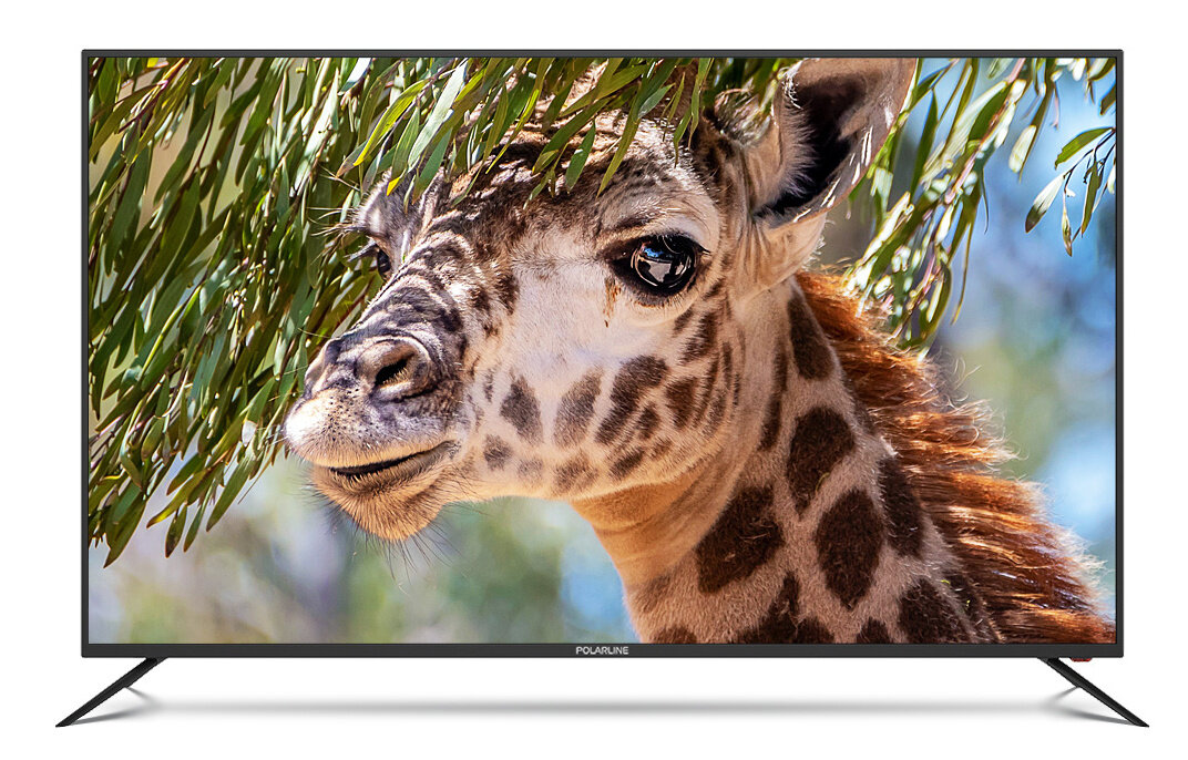 Телевизор POLARLINE 58PU55STC-SM, 58", Ultra HD 4K, черный