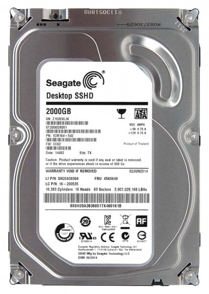 Seagate 2 TB ST2000DX001