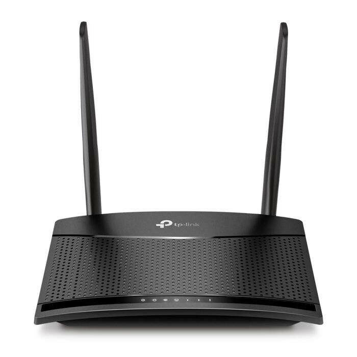 TL-MR100 N300 4G LTE Wi-Fi роутер, встроенный 4G LTE cat4 модем, 150/50 Мбит/с, поддержка FDD B1/B3/B5/B7/B8/B20 и TDD B38/B40/B41, 1 порт WAN/LAN 100 Мбит/с с автоопределением, 2 съемные LTE антенны, (088804)