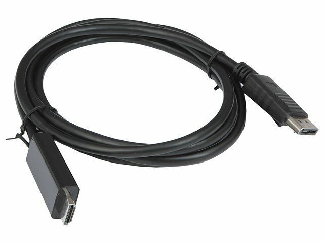 Кабель-переходник Telecom Кабель-переходник DisplayPort->HDMI Telecom TA494 (1.8м)