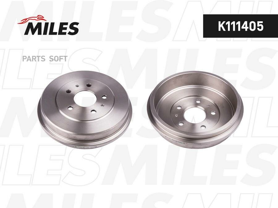 MILES K111405 Барабан тормозной
