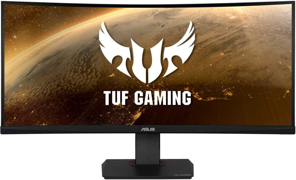 ASUS Монитор Asus 35" TUF Gaming VG35VQ VA 3440x1440 100Hz FreeSync 300cd/m2 21:9