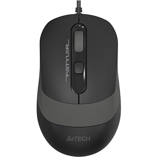 Мышь A4TECH Fstyler FM10 черный/серый оптическая (1000dpi) USB (1147673)