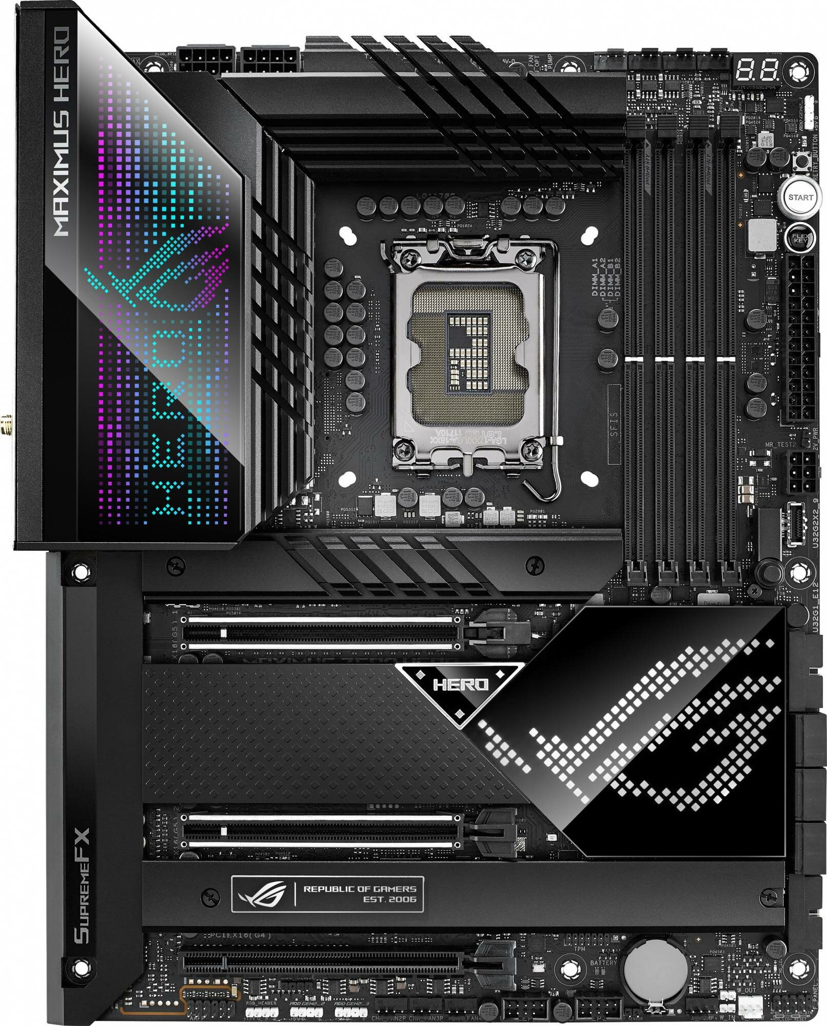 Материнская плата Asus ROG MAXIMUS Z690 HERO, Soc-1700, ATX