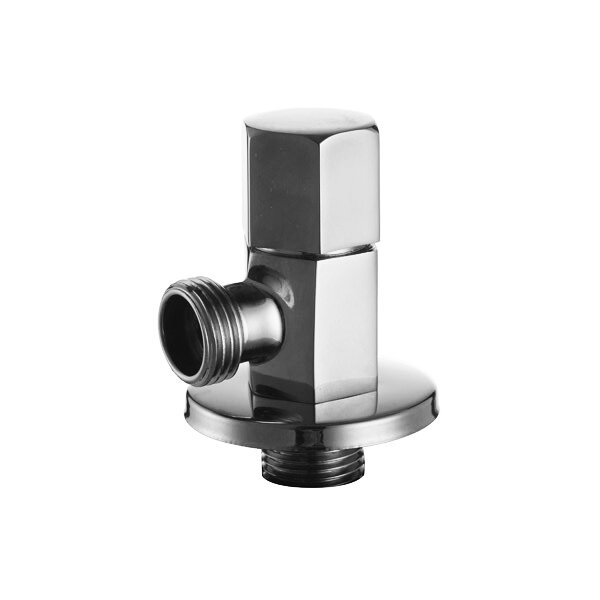 фото KAISER Кран угловой. Керамика 1/2х1/2 255-Сhrome