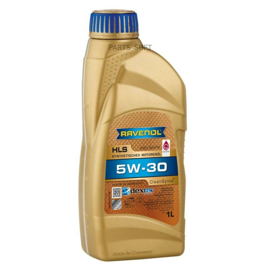 RAVENOL 4014835723016 Масло моторное Ravenol HLS 5W-30 синтетическое 1 л 4014835723016