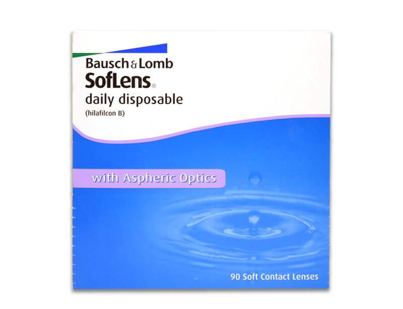 SOFLENS DAILY DISPOSABLE 90 шт -06.00 R 8.6 прозр.