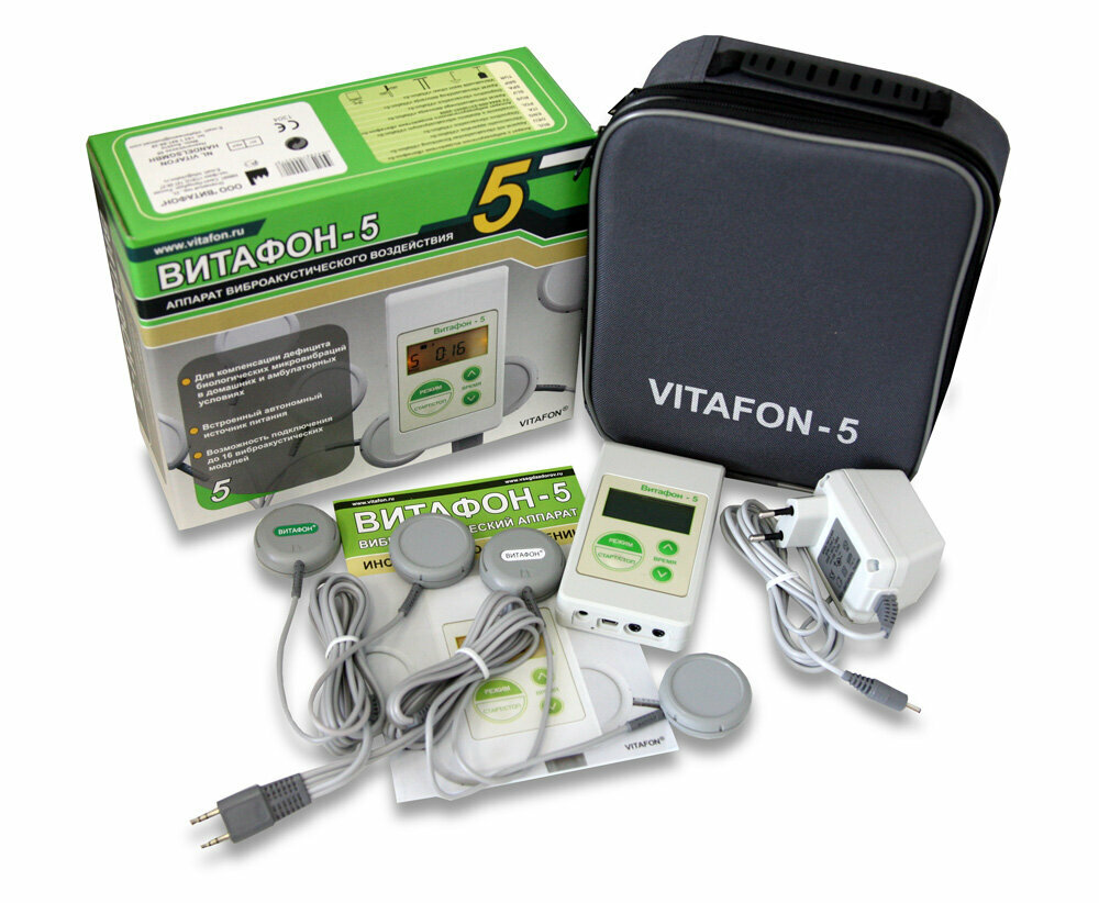 ВИТАФОН аппарат виброакустического воздействия Витафон-5 (расширенная комплектация)