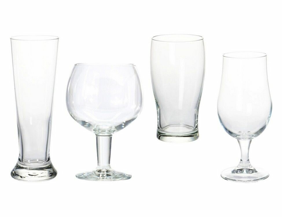 фото Набор пивных бокалов BEER DELUXE, стекло, 370-600 мл (4 шт.), Koopman International CC7000700