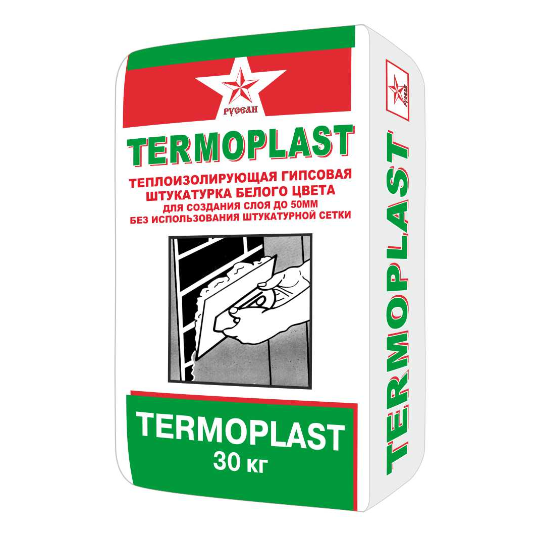 TERMOPLAST Гипсовая штукатурка, 30 кг