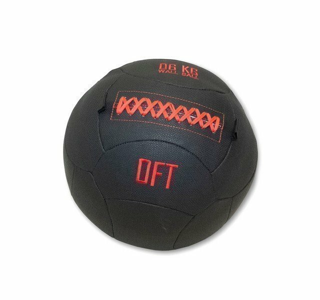Тренировочный мяч Wall Ball Deluxe 6 кг, арт. FT-DWB-6 Original FitTools