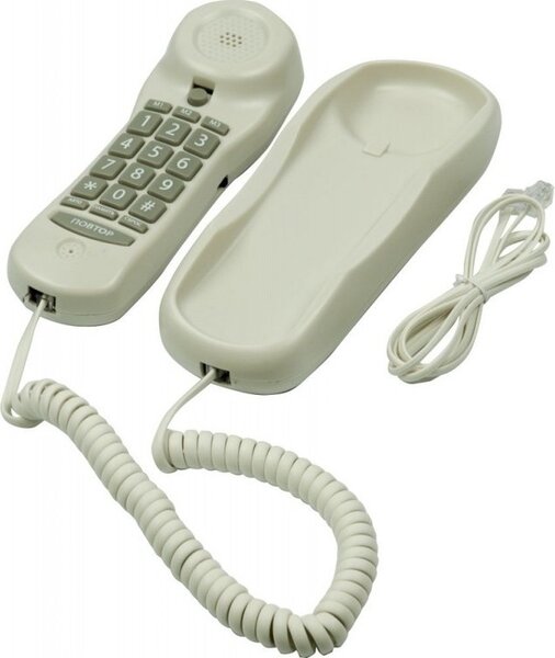 Телефон Ritmix RT-003 white .