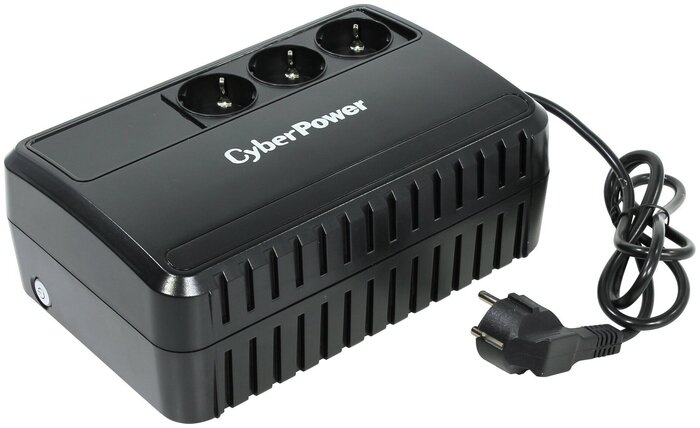 CyberPower Источник бесперебойного питания 725ВА CyberPower BU725E, Schuko, черный