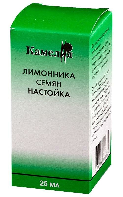 Камелия Лимонника семян настойка фл.