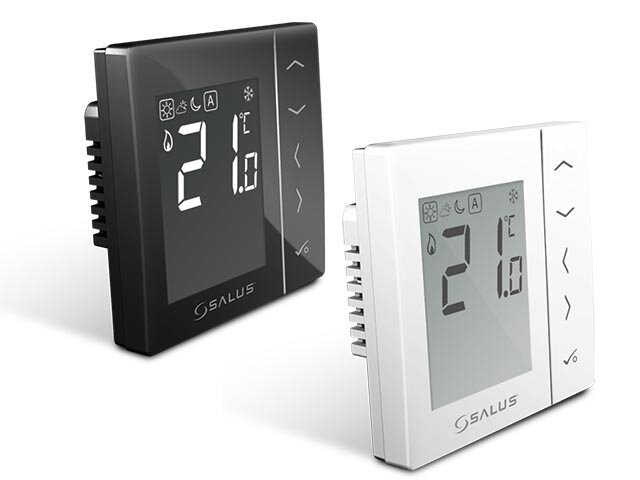 SALUS CONTROLS Цифровой термостат с экраном LCD 230V белый (VS35W)
