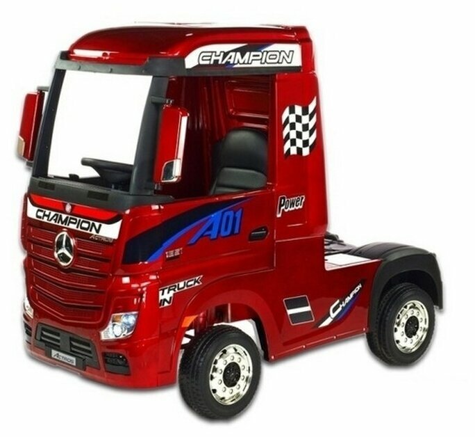 RiverToys Автомобиль Mercedes-Benz Actros HL358, красный глянец