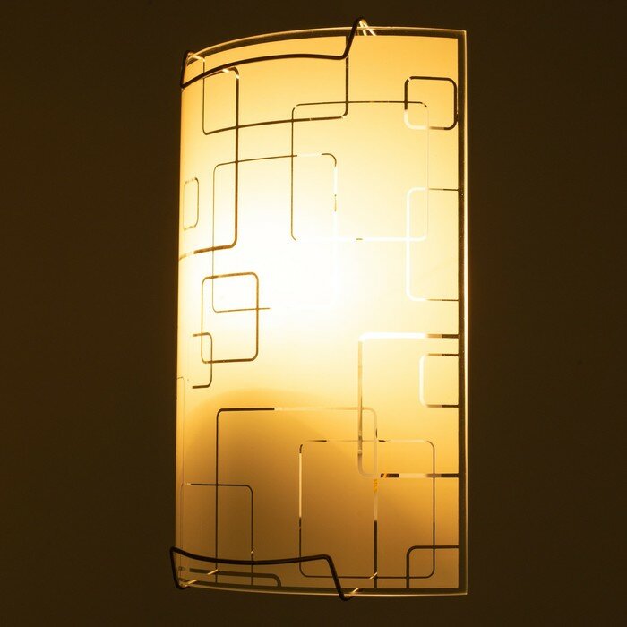Светильник "Оазис" 1 лампа E27 60 Вт моллир. - фотография № 3