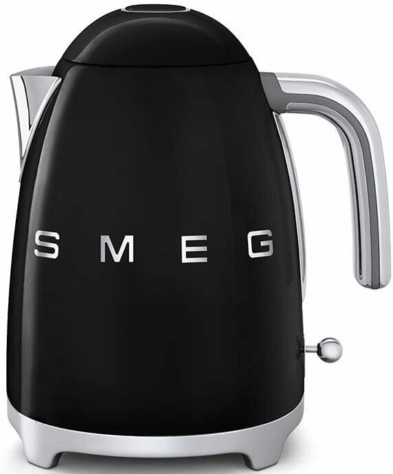 Чайник Smeg KLF01BLUK, черный, 1,7 л - фотография № 1